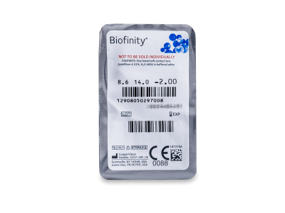Biofinity (6 lente) - Blister pack preview