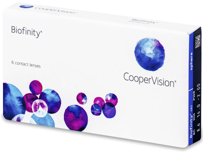 Biofinity (6 lente) - Monthly contact lenses
