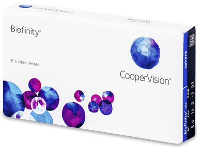 Biofinity (6 lente) - Monthly contact lenses