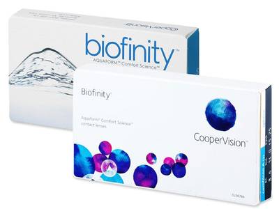 Biofinity (6 lente) - Previous design