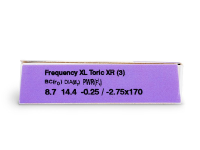 FREQUENCY XCEL TORIC XR (3 lente) - Attributes preview