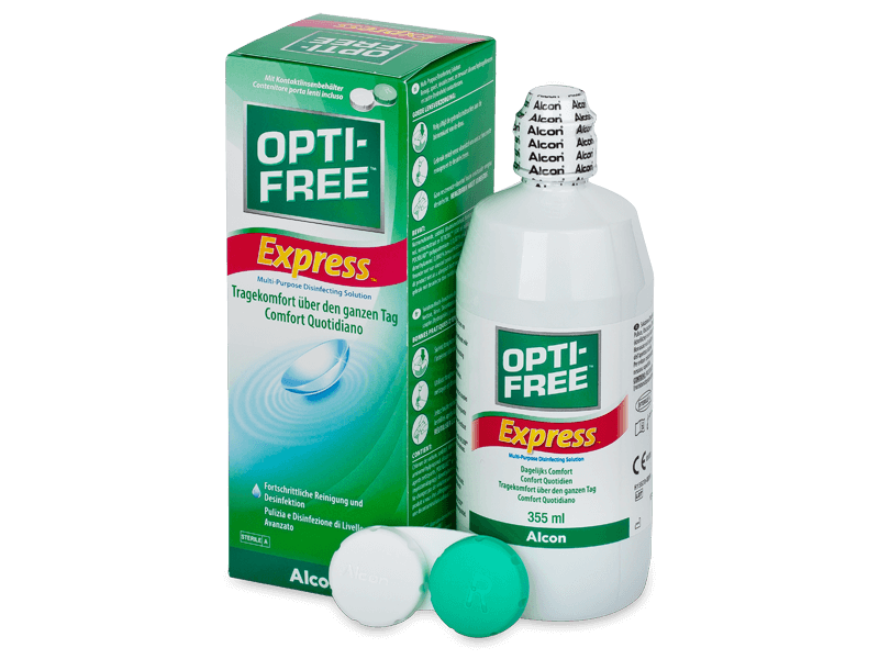 OPTI-FREE Express solucion 355 ml - Cleaning solution