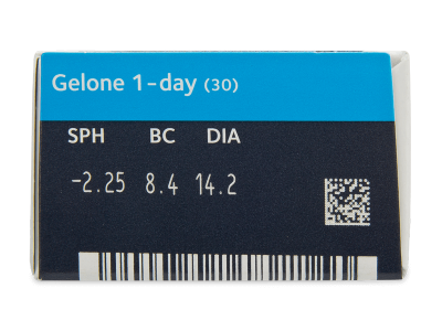 Gelone 1-day (30 lenses) - Attributes preview