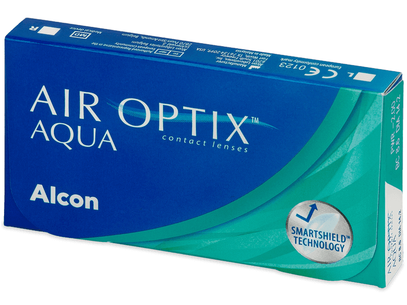Air Optix Aqua (6 lente) - Monthly contact lenses