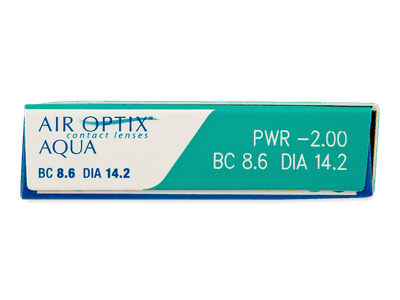 Air Optix Aqua (6 lente) - Attributes preview