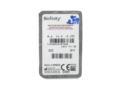 Biofinity (3 lente) - Blister pack preview