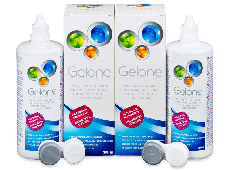 Gelone solucion 2 x 360 ml - Economy duo pack - solution
