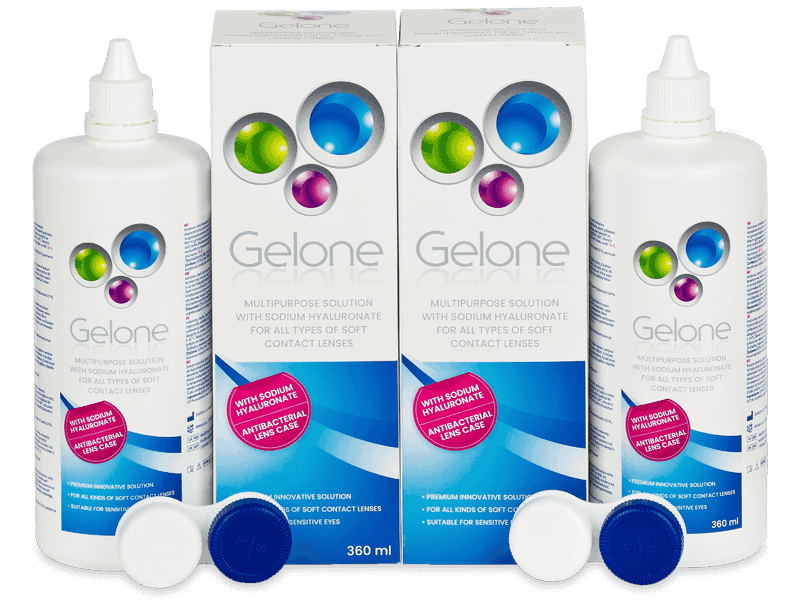 Gelone solucion 2 x 360 ml - Economy duo pack - solution