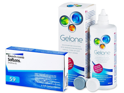 SofLens 59 (6 lente) + Gelone Solucion 360 ml