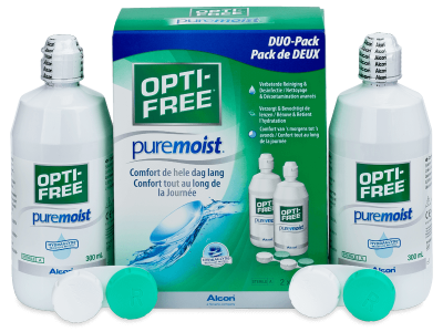OPTI-FREE PureMoist solucion 2 x 300 ml - Ky produkt është disponibël edhe në këtë format
