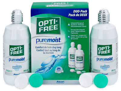 OPTI-FREE PureMoist solucion 2 x 300 ml - Ky produkt është disponibël edhe në këtë format