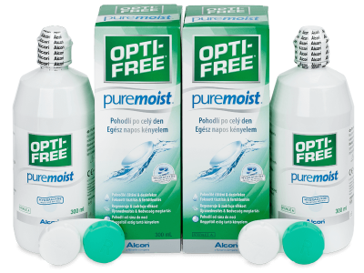 OPTI-FREE PureMoist solucion 2 x 300 ml  - Ky produkt është disponibël edhe në këtë format