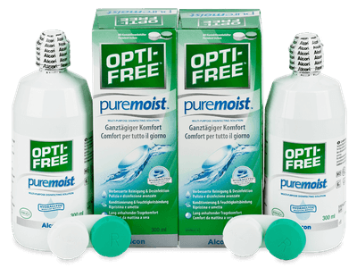 OPTI-FREE PureMoist solucion 2 x 300 ml 