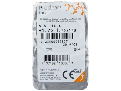 Proclear Toric (6 lente) - Blister pack preview