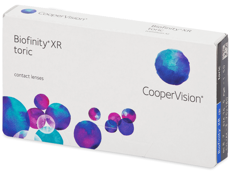 Biofinity XR Toric (3 lenses) - Toric contact lenses